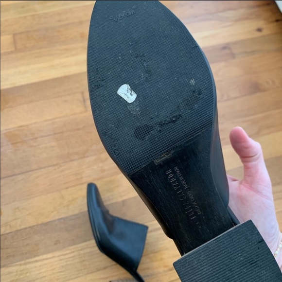 Freda Salvador black leather mules - 7 - Picture 7 of 7